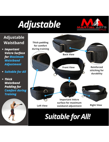 Bandas de Resistencia MA Martial Arts 150 lbs Entrenamiento