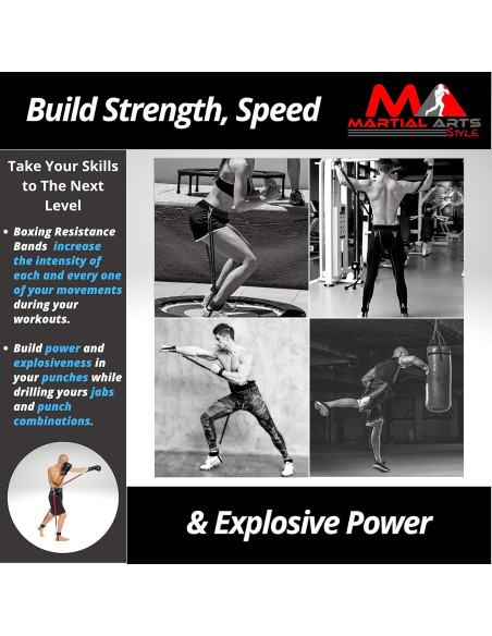 Bandas de Resistencia MA Martial Arts 150 lbs Entrenamiento