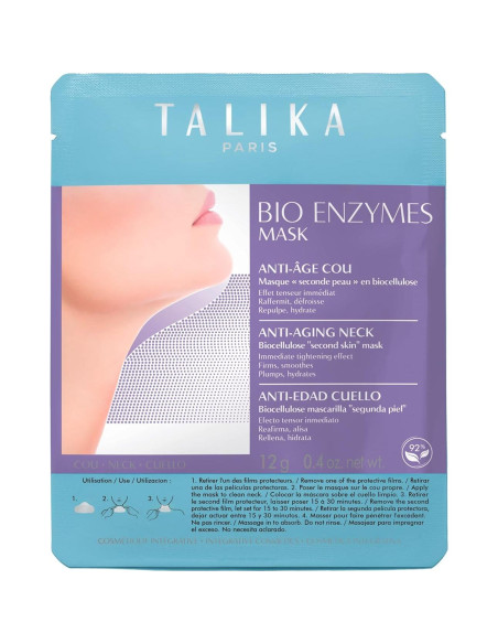 Mascarilla Bio Enzymes Talika Cuello Anti-Envejecimiento 12g