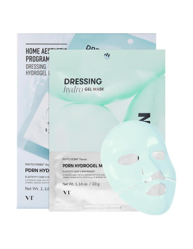 Mascarilla de Hidrogel VT COSMETICS PDRN 4x33g Nutritiva