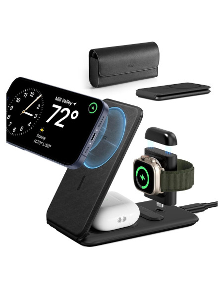 Cargador 3 en 1 ESR Magsafe para iPhone y Apple Watch