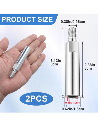 Eje de Extensión HINZIC M10 para Amoladora Angular 2pcs