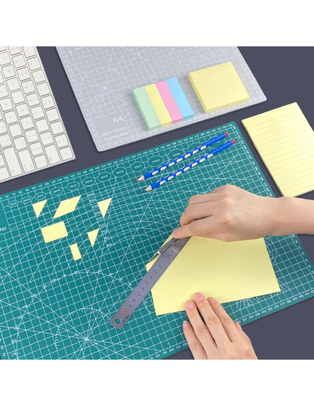 Alfombrilla de Costura Jneoace A4 + Kit de Cuchillo Preciso