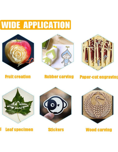 Alfombrilla de Costura Jneoace A4 + Kit de Cuchillo Preciso