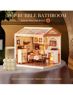 ROBOTIME Set de Construcción Mini Casa Comedor Cálido 2