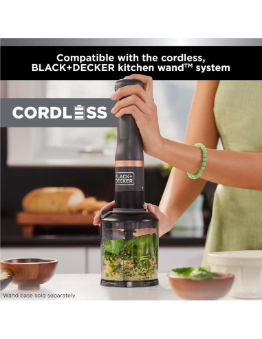 Accesorio Picadora de Alimentos BLACK+DECKER para Varita