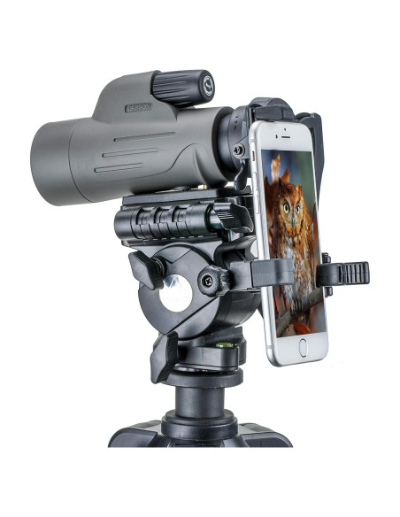 Adaptador Digiscoping Carson MonoPix 8x42mm para Smartphone