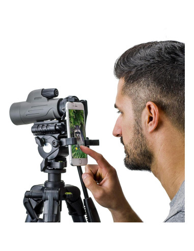 Adaptador Digiscoping Carson MonoPix 8x42mm para Smartphone