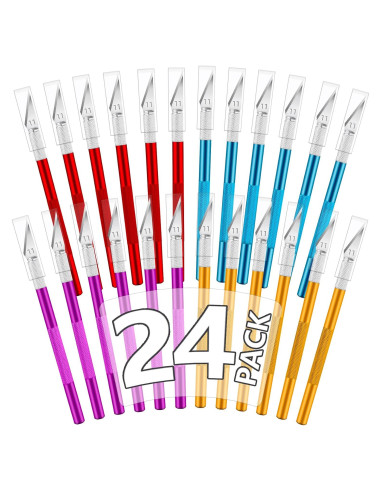 Juego de cuchillos Jetmore 24 piezas para manualidades