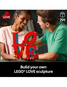 LEGO Art LOVE 31214 - Set de Construcción para Adultos 2