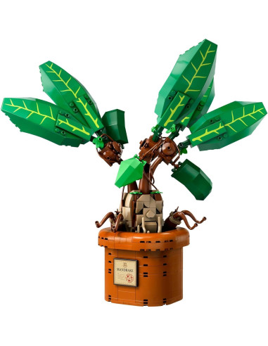 LEGO Mandrágora Harry Potter 76433 con Maceta 27 cm