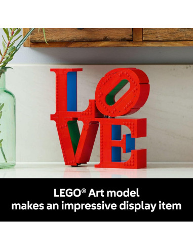 LEGO Art LOVE 31214 - Set de Construcción para Adultos