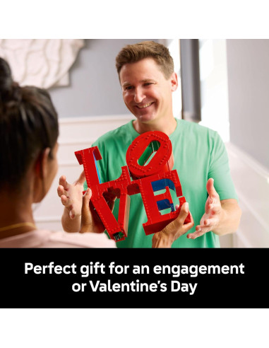 LEGO Art LOVE 31214 - Set de Construcción para Adultos