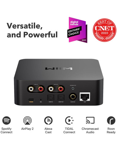 Streamer WiFi WiiM Pro Hi-Res Audio Multiroom 329g