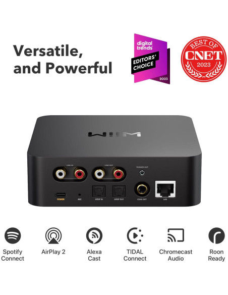 Streamer WiFi WiiM Pro Hi-Res Audio Multiroom 329g