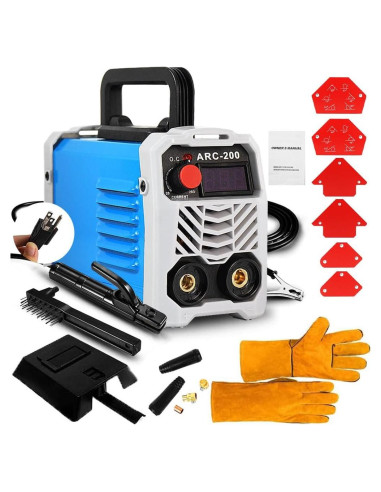 Máquina de Soldadura MMA Evargc ARC-200 200A con Pantalla LCD