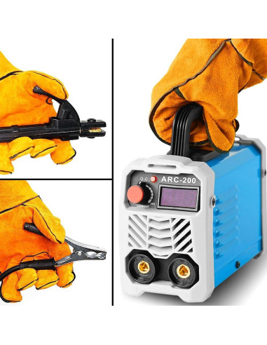 Máquina de Soldadura MMA Evargc ARC-200 200A con Pantalla LCD
