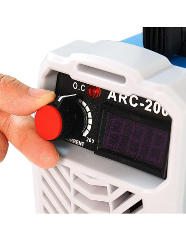 Máquina de Soldadura MMA Evargc ARC-200 200A con Pantalla LCD