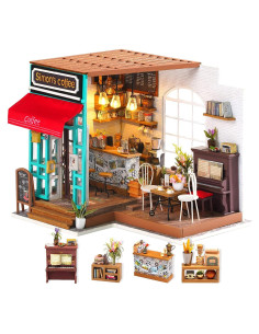 Rolife Kit Casa Miniatura DIY 21.5x17.8x19.1cm para Adultos