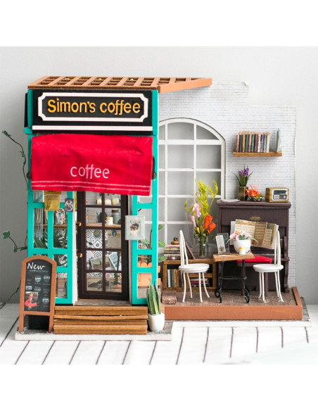 Rolife Kit Casa Miniatura DIY 21.5x17.8x19.1cm para Adultos