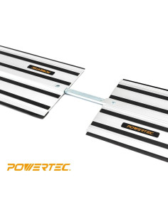Juego de Guía de Sierra de Carril POWERTEC 72199 55" con Abrazaderas 2