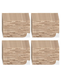 Papel Tapiz y Suelo Miniatura Flutesan 12 Pcs Estilo Natural