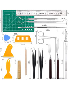 Juego de herramientas de precisión NEOACT 28 piezas para manualidades 2