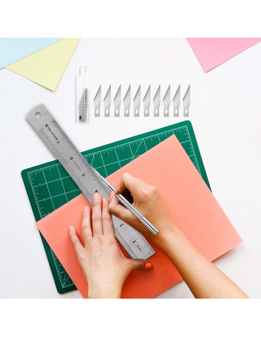 Juego de herramientas de precisión NEOACT 28 piezas para manualidades