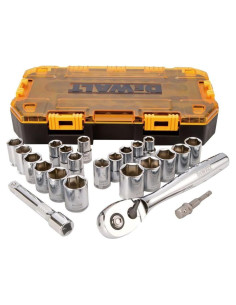 Juego de Enchufes DEWALT DWMT73813 23 Piezas 1/2"