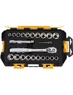 Juego de Enchufes DEWALT DWMT73813 23 Piezas 1/2" 2