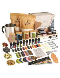Kit de Fabricación de Velas SAEUYVB - Cera de Soja y Aromas