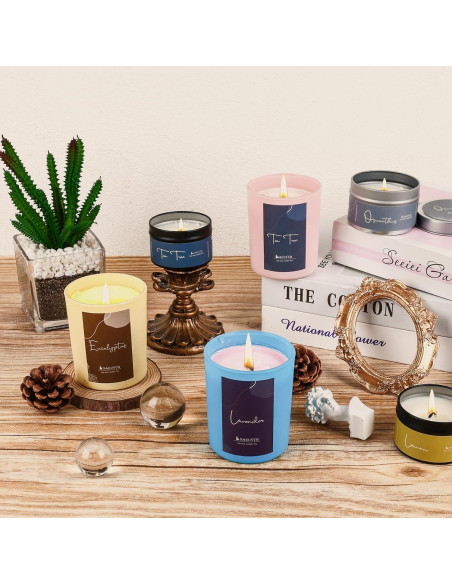 Kit de Fabricación de Velas SAEUYVB - Cera de Soja y Aromas