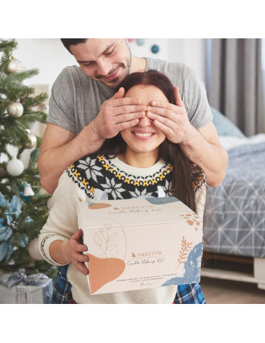 Kit de Fabricación de Velas SAEUYVB - Cera de Soja y Aromas