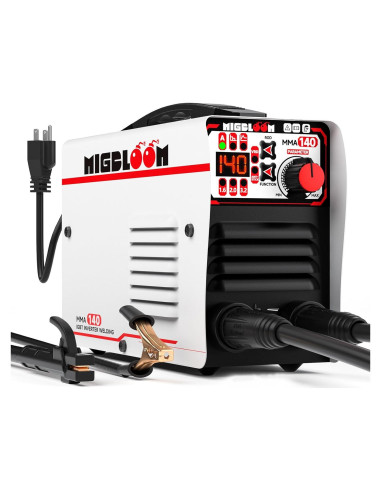 Máquina de Soldadura Inversor IGBT 140A Migbloom Mini MMA