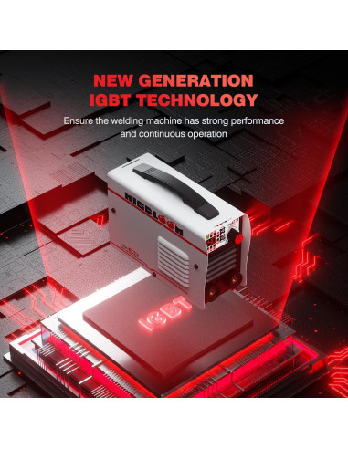 Máquina de Soldadura Inversor IGBT 140A Migbloom Mini MMA