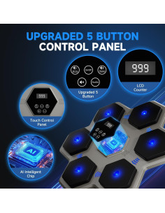 Máquina de Boxeo Musical Tomzio BM01 con Guantes y Bluetooth 2