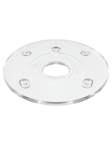 Base de fresadora de palma Bosch PR110 - Policarbonato claro