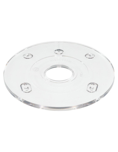 Base de fresadora de palma Bosch PR110 - Policarbonato claro