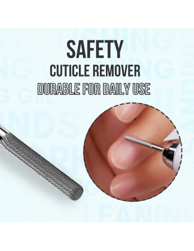 Broca de Uñas Makartt 3XF para Cutículas 2,38 cm Fina