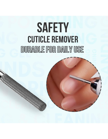 Broca de Uñas Makartt 3XF para Cutículas 2,38 cm Fina