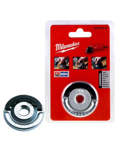 Tuerca de Bloqueo Rápido Fixtec Milwaukee M14 para Amoladoras
