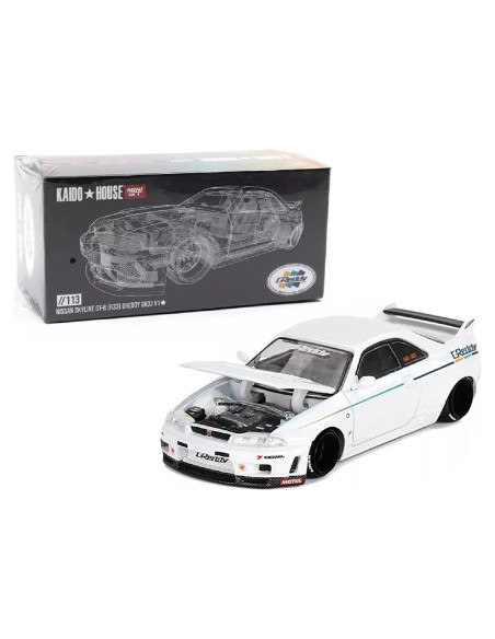 Coche a Escala 1/64 Nissan Skyline GT-R R33 Truescale