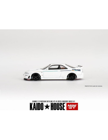 Coche a Escala 1/64 Nissan Skyline GT-R R33 Truescale