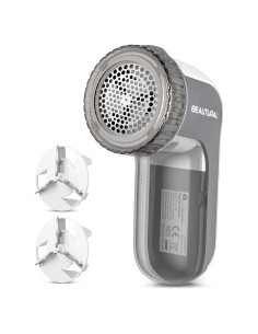 Afeitadora de tela BEAUTURAL 2 velocidades 2 cuchillas gris