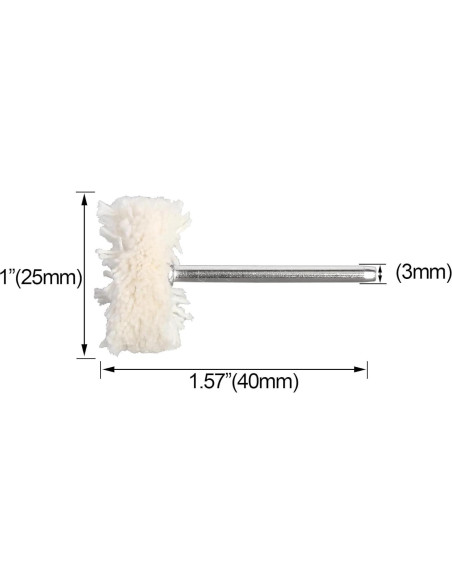 30 Piezas Ruedas de Pulido Hiqalty para Joyería y Relojes