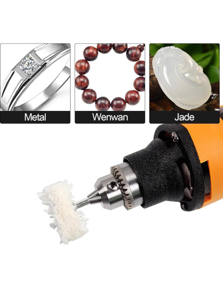 30 Piezas Ruedas de Pulido Hiqalty para Joyería y Relojes