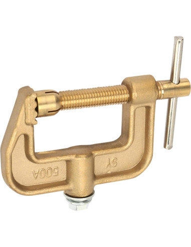 Pinza de Tierra Tyenaza 500A de Latón para Soldadura