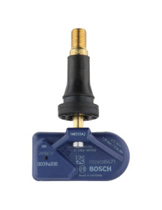 Sensor TPMS Bosch QF0471 Universal 315/433MHz con Válvula de Goma