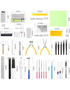 Kit de Herramientas Fippy para Modelos Gundam 101 Piezas 2