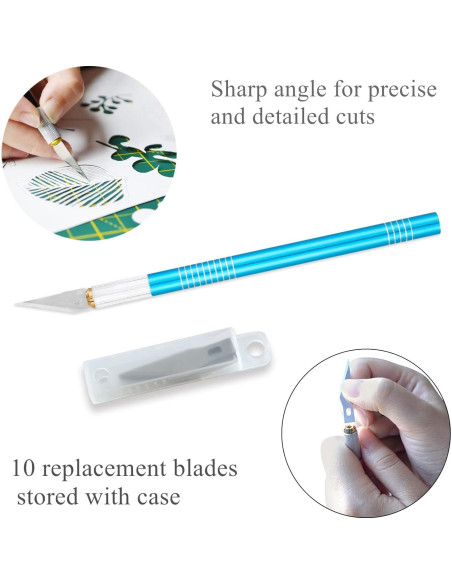 Juego de Cortadores Rotativos - Acolchado A2, 1,72 kg, Turquesa